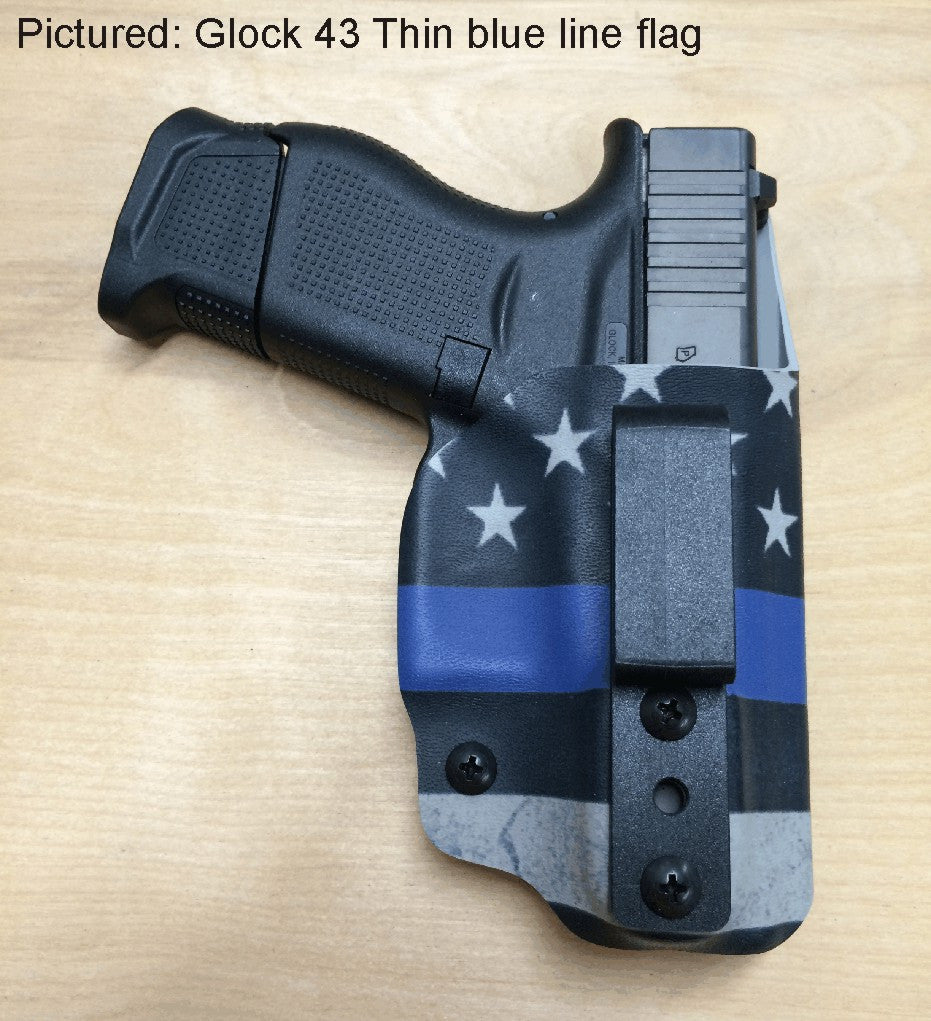 Glock 43 thin blue line holster