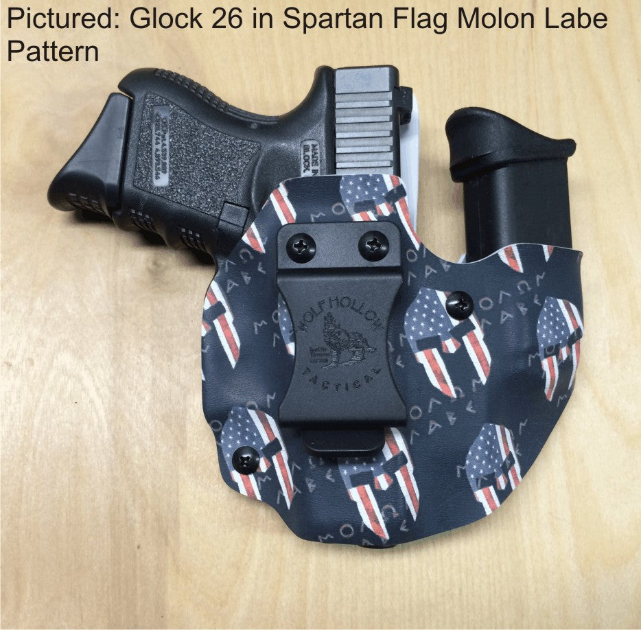 Glock 26 wolf pack aiwb, sidecar holster