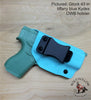 Glock 43 Kydex holster in Tiffany Blue