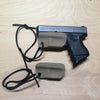 Glock 26 in FDE (fall) Kydex trigger guard holster