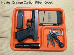 hunter orange edc dump tray