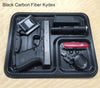 Black carbon fiber edc tray, pocket valet