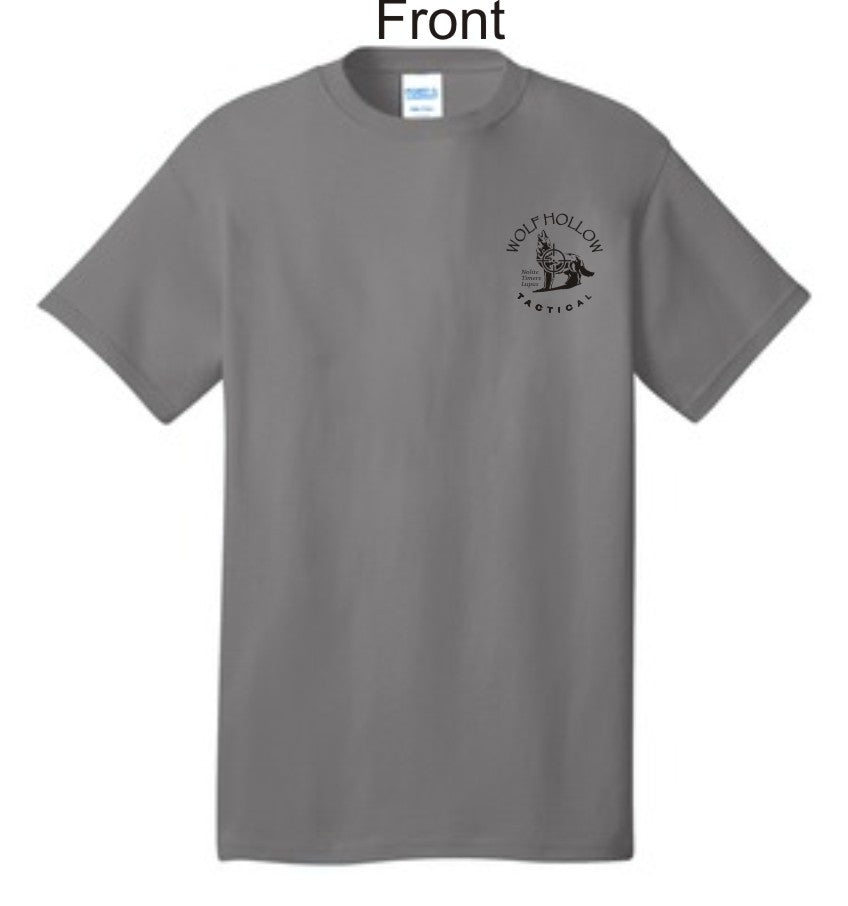 Grey Odins Wolves front shirt