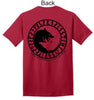 Red Odins Wolves back shirt