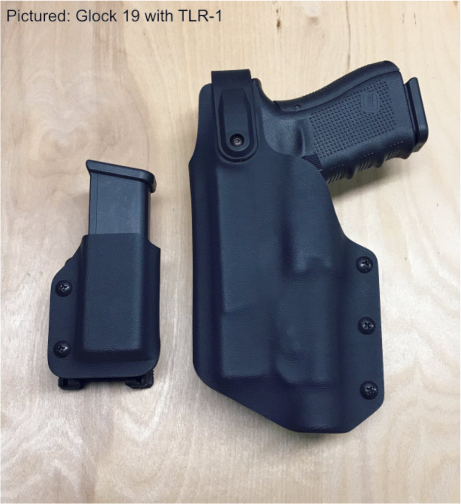 Glock 19 retention holster