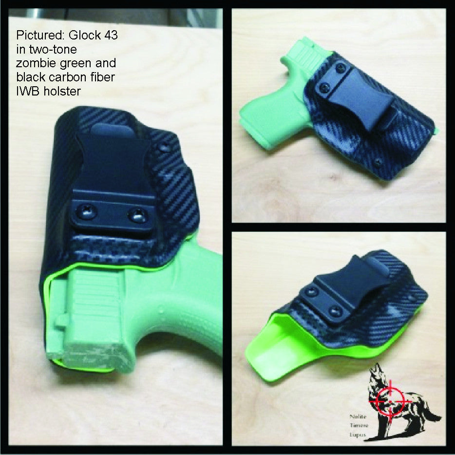 Two tone  Kydex holsters.
