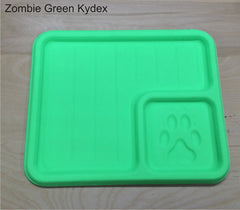Zombie green EDC dump tray